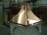 Copper roof